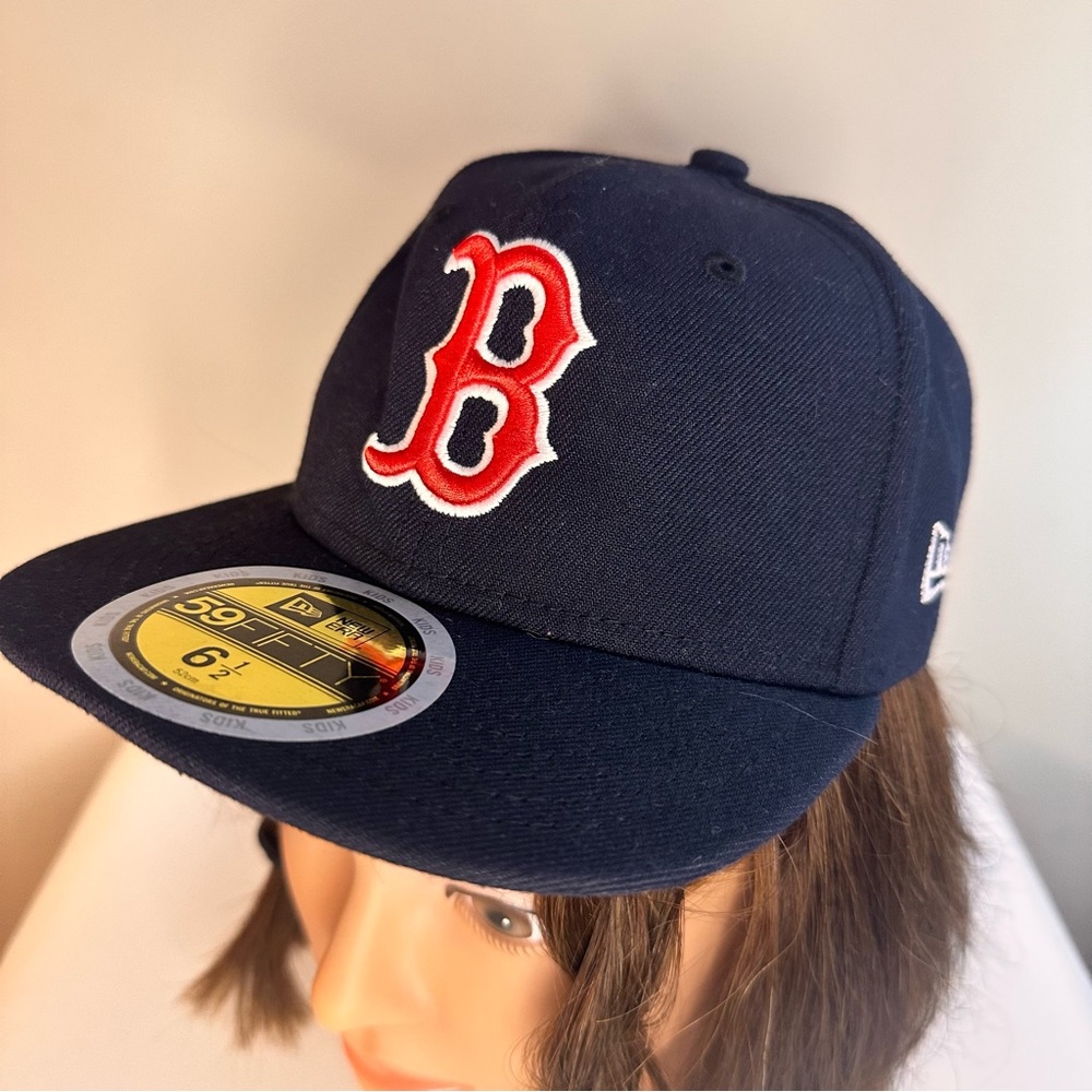 Boston Red Sox New Era 59FIFTY Fitted Cap – Size 6 1/2 (Kids)